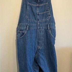 We The Free Indigo Denim Overalls